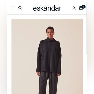 Eskandar wool sweaterer